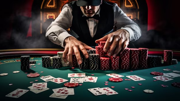 Texas Hold'em Bonus table at kipas899 login live studio with multi-camera setup